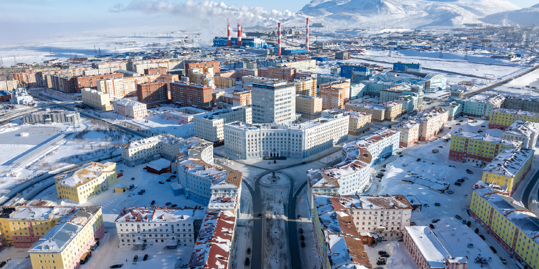 Норильск - город где зима почти круглый год