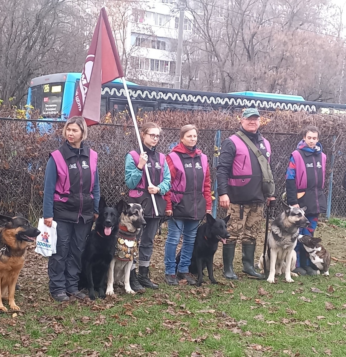 Команда кинологического центра "Атаман"