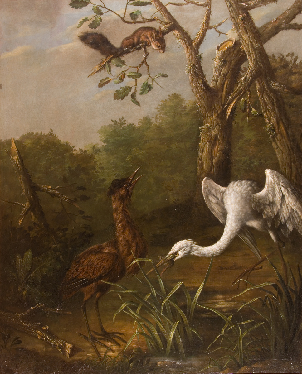 Картина. Уголок болота. Гроот И.Ф. Россия. 1759. Холст, масло. Из коллекции ГМЗ «Царское Село»