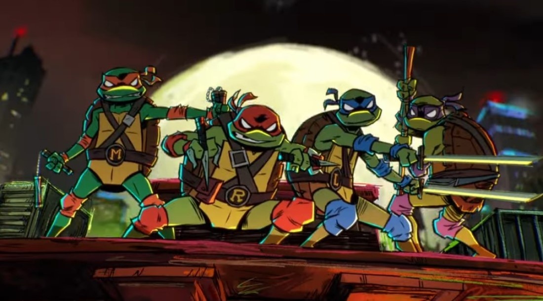     Кадр из 1 сезона мультсериала «Истории Черепашек-ниндзя» (2024)