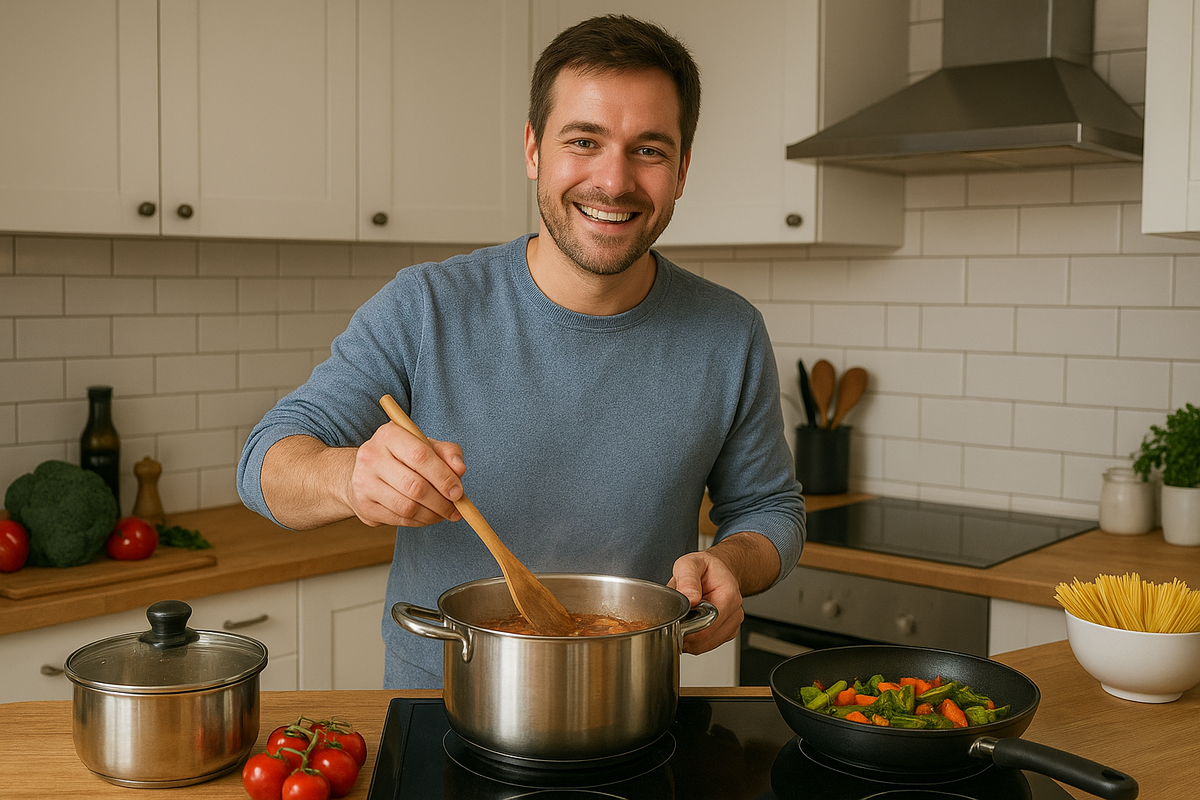 Кухня в разгаре