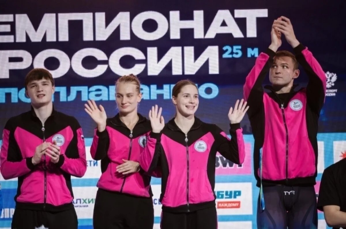    Новосибирские спортсмены взяли 14 медалей на чемпионате России по плаванию