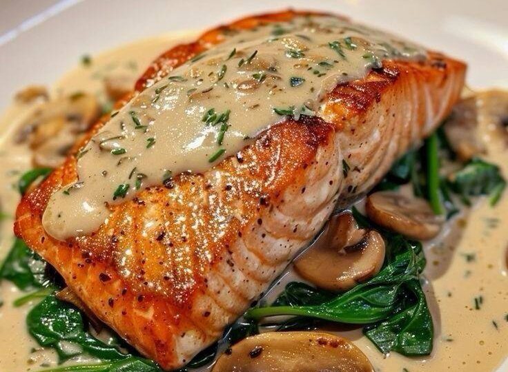 Сёмга в сливочном соусе — вкус, который невозможно забыть