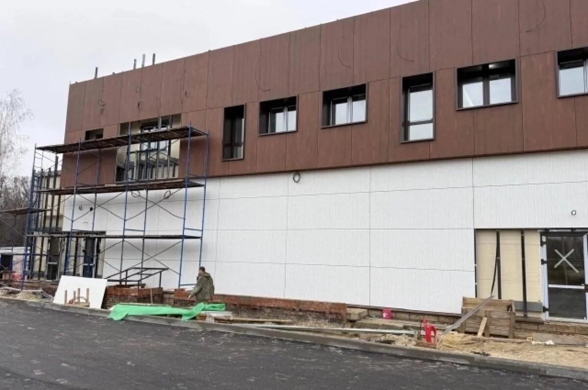    Готовность нового здания Ундоровского палеонтологического музея - 85%