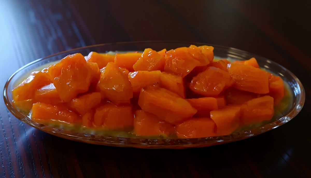 Тыква пареная «Царская» с медом и пряностями Су-вид