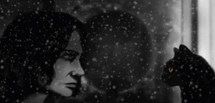 Gif картинка "Отрывок из трейлера игры The Cat Lady"