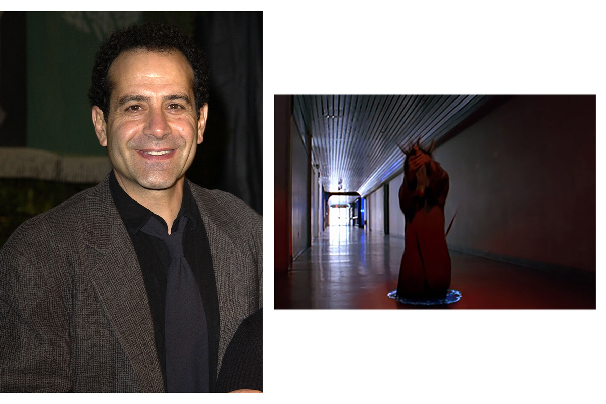    Слева: Тони Шалуб / «Тень» Честера Бэнтона