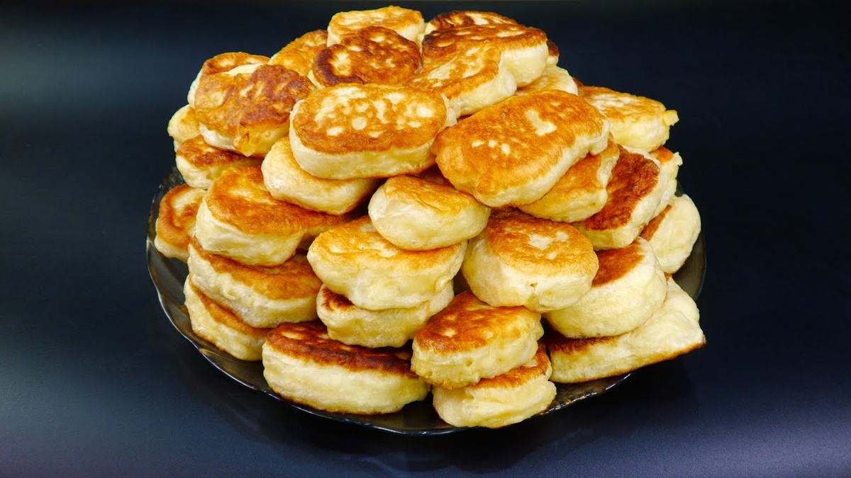 оладьи с яблоками