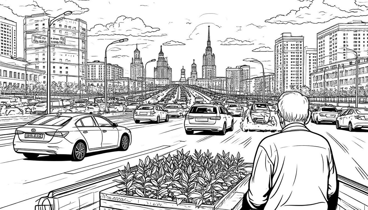 самые отчаянные хитрецы: едут с дачи сразу на работу…