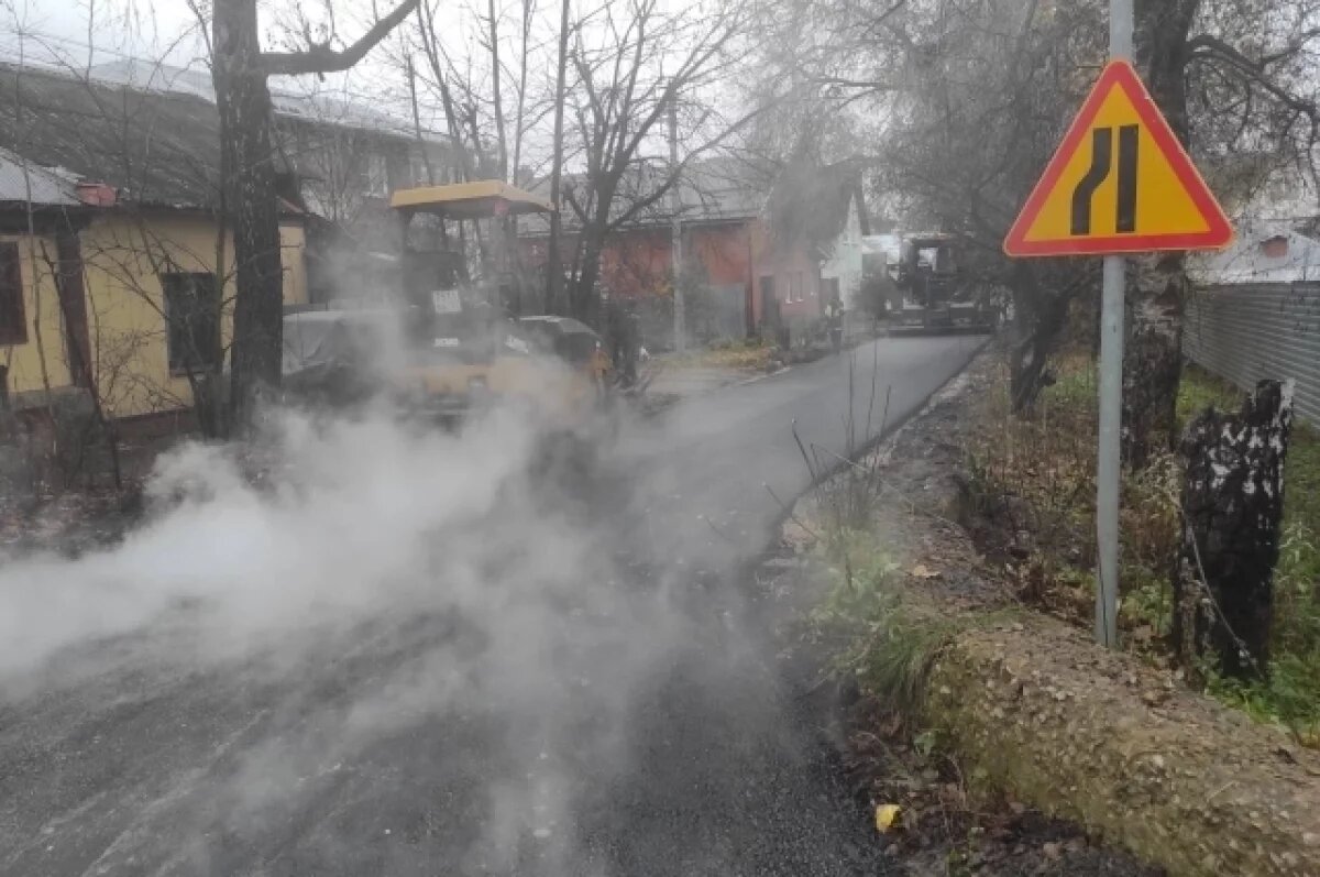    В Пролетарском районе Тулы ремонтируют проблемные участки местных дорог