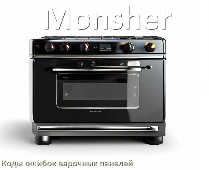 
Варочная панель Monsher ошибки коды что означает E8, E6, E9, Lo, F5, Er22