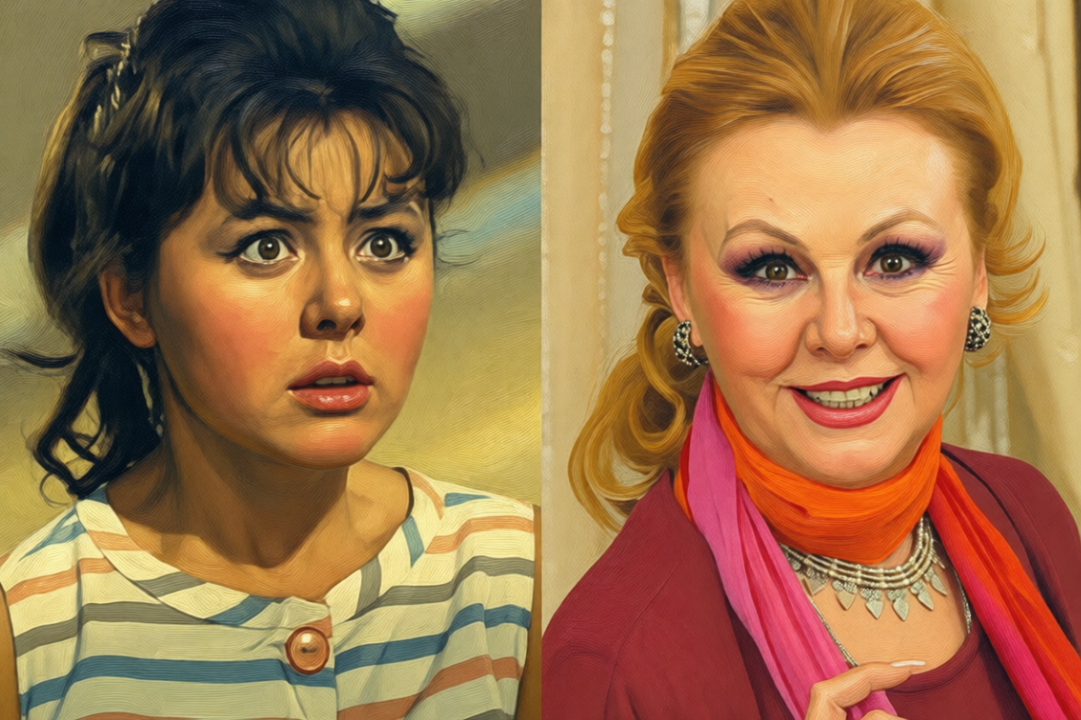 Наталья Селезнёва в фильме и сегодня — та же искренняя улыбка, тот же блеск в глазах.