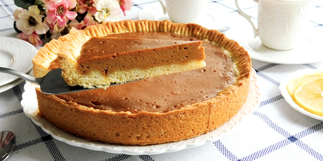 Карамельный пирог