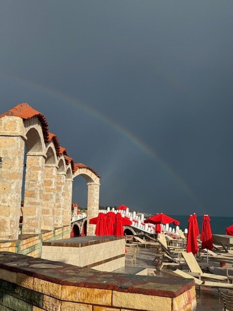 Радуга после дождя