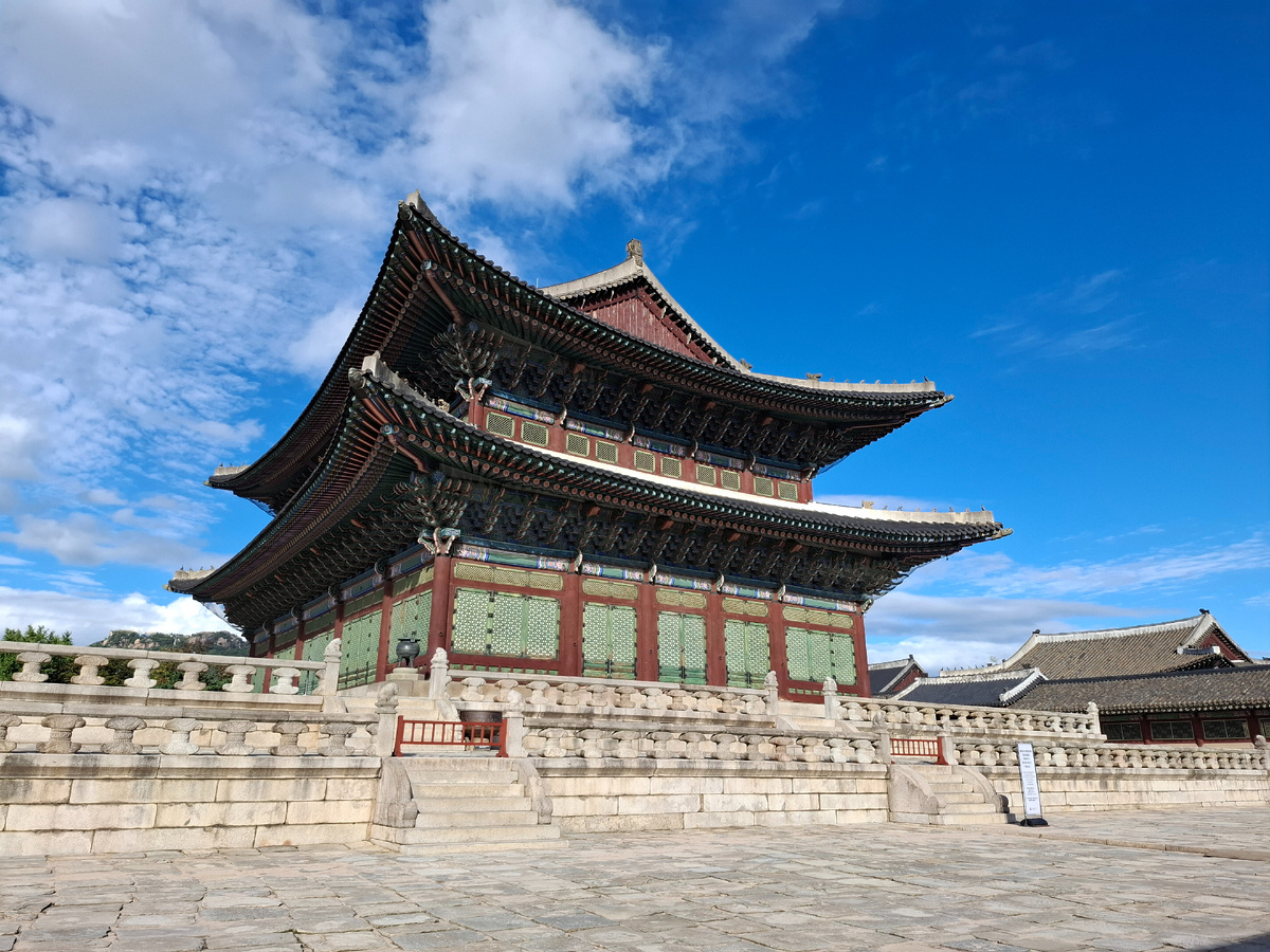 Кёнбоккун. Сеул. Южная Корея