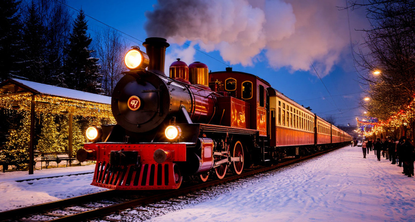    Сказка в пути: где и когда проедет поезд Деда Мороза в новогоднем сезоне 2025–2026 - проверьте свой город