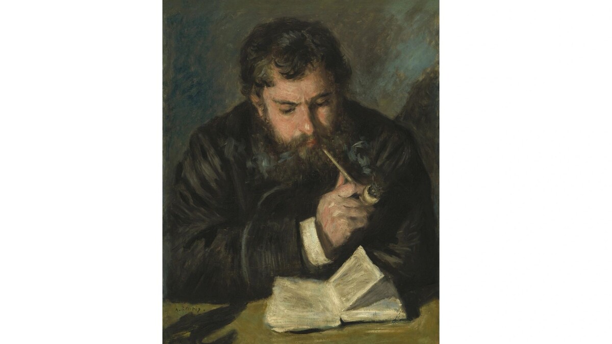    Огюст Ренуар «Клод Моне за чтением». 1872 г. Фото: Everett Collection/Shutterstock/Fotodom