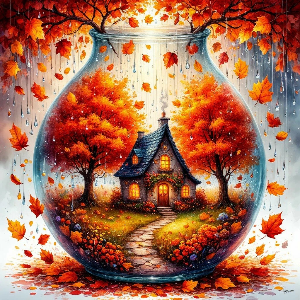 Ласковый мир счастливого октября 