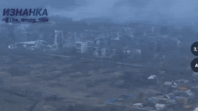    Применение ФАБ-3000 по одному из узлов обороны ВСУ в Мирнограде. ТГ-канал "Военный Обозреватель"