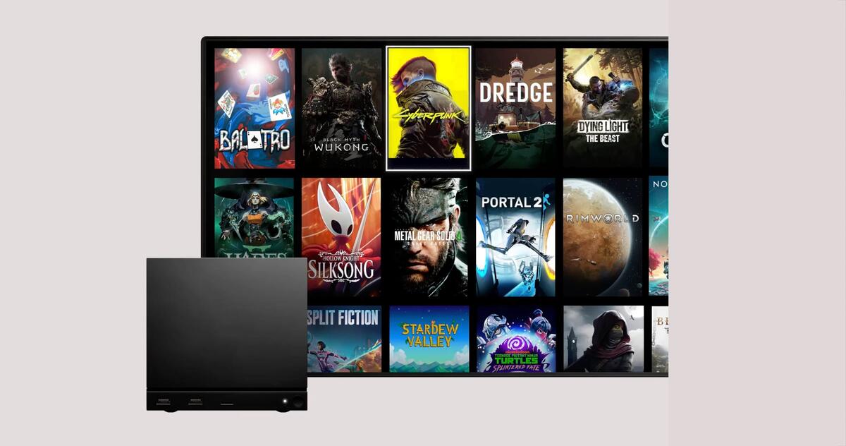  STEAM MACHINE СОВМЕСТИМ С НЕКОТОРЫМИ ИГРАМИ ИЗ МАГАЗИНА STEAM