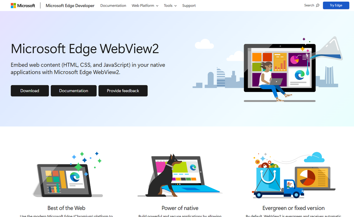 сайт где можно скачать Microsoft Edge WebView2 Realtime