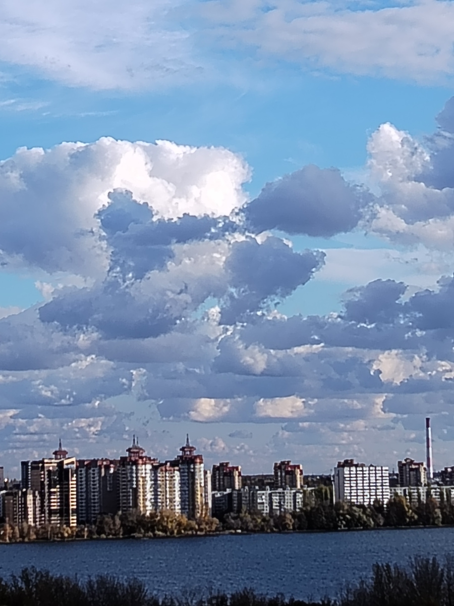 Небо необычной красоты.