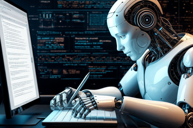    Искусственный интеллект творит (иллюстрация создана нейросетью Шедеврум)