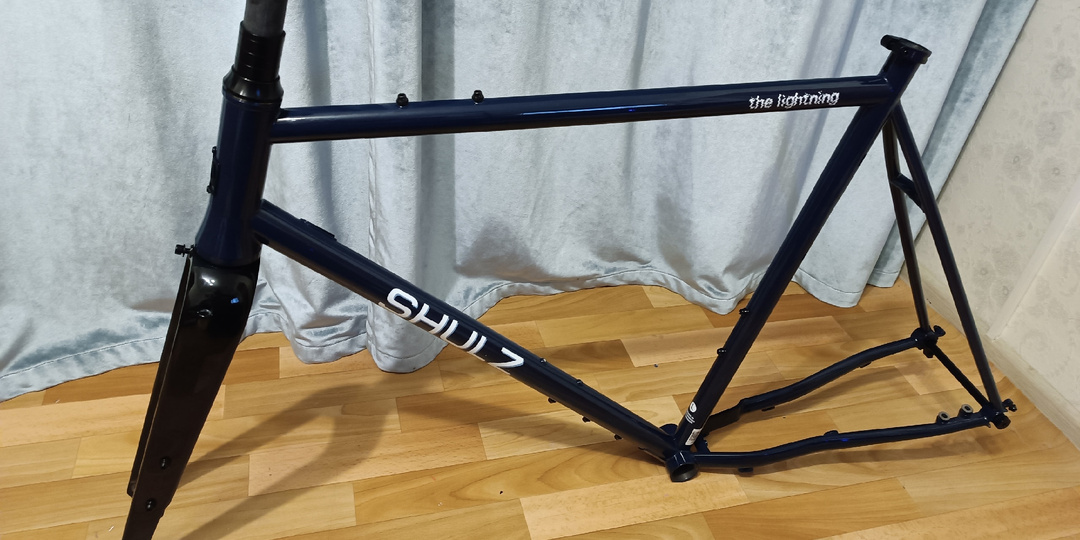 Велогараж. Ч.7. Доволен новой рамой велосипеда.