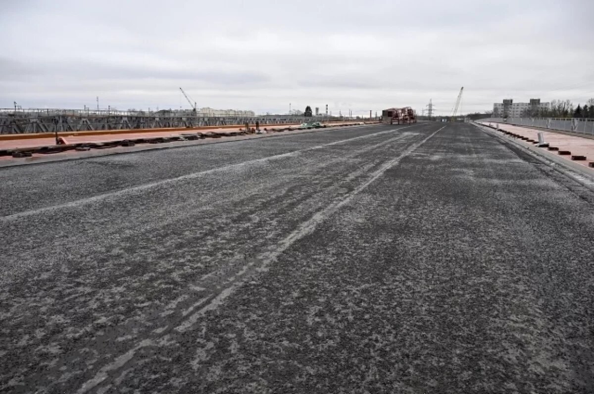    Появились новые фотографии со строительства Западного моста в Твери