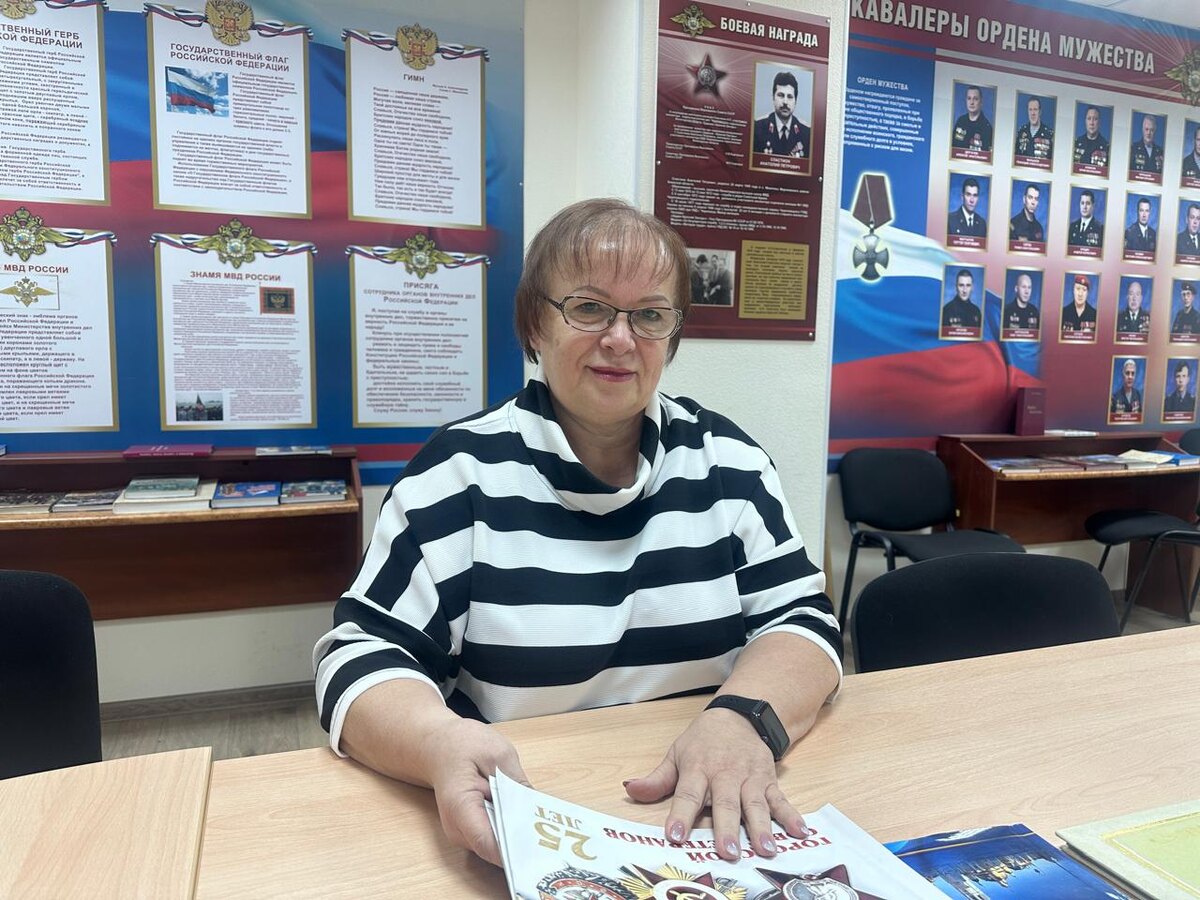 Ольга Даниленко проработала в органах следствия 22 года, ушла в отставку с должности начальника следственного управления. Фото: предоставлено пресс-службой УМВД России "Череповец"