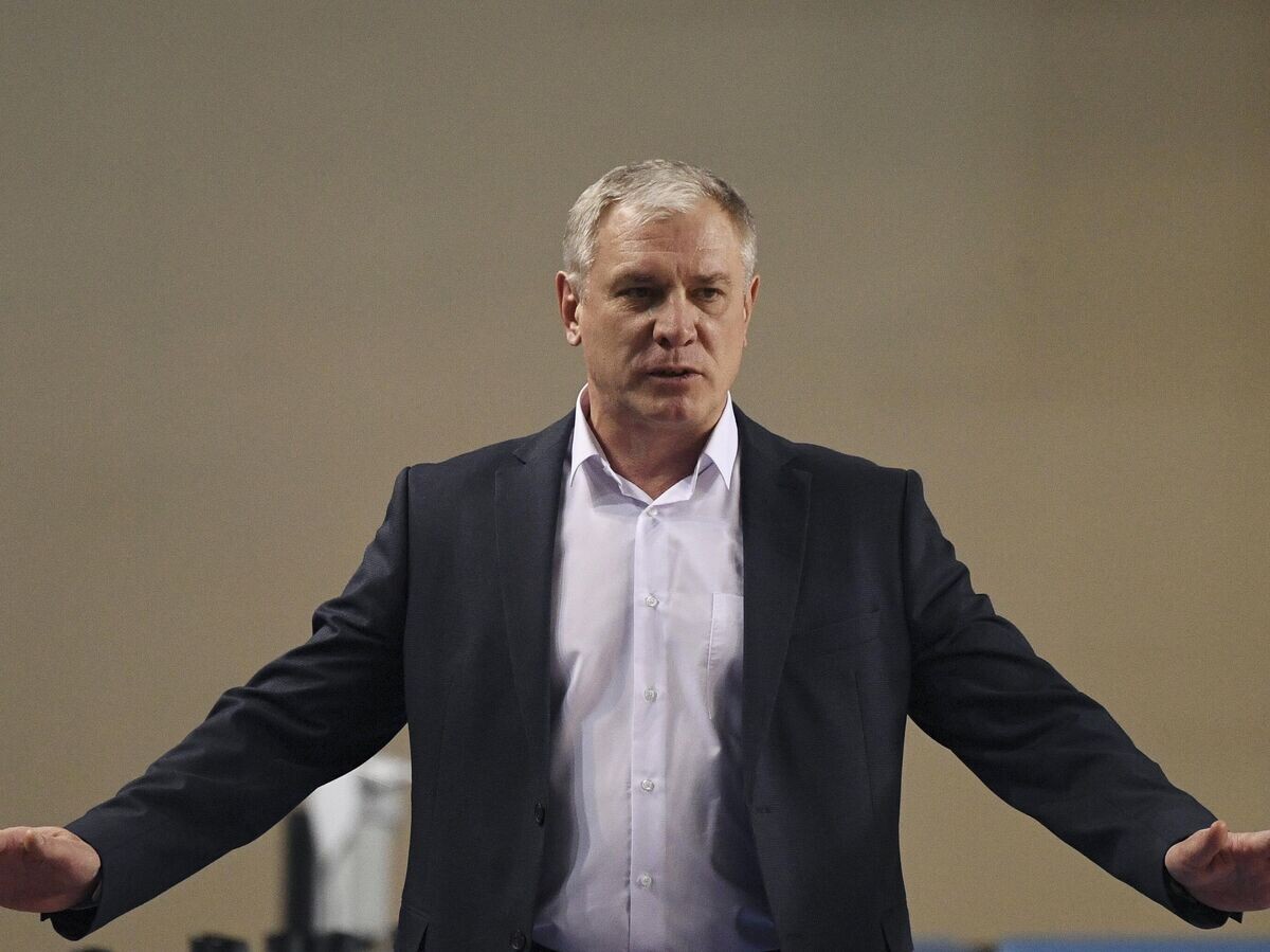    Главный тренер сборной России Александр Ковалёв© РИА Новости / Григорий Сысоев