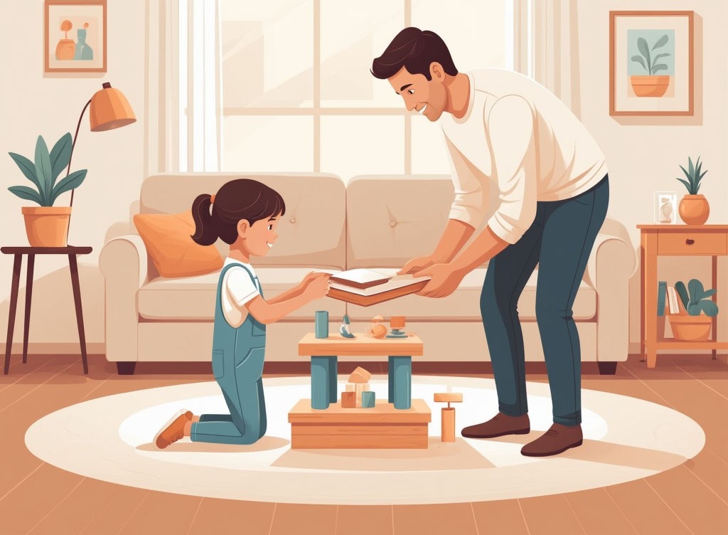 Участие семьи в адаптации. Моё творчество с помощью нейросети