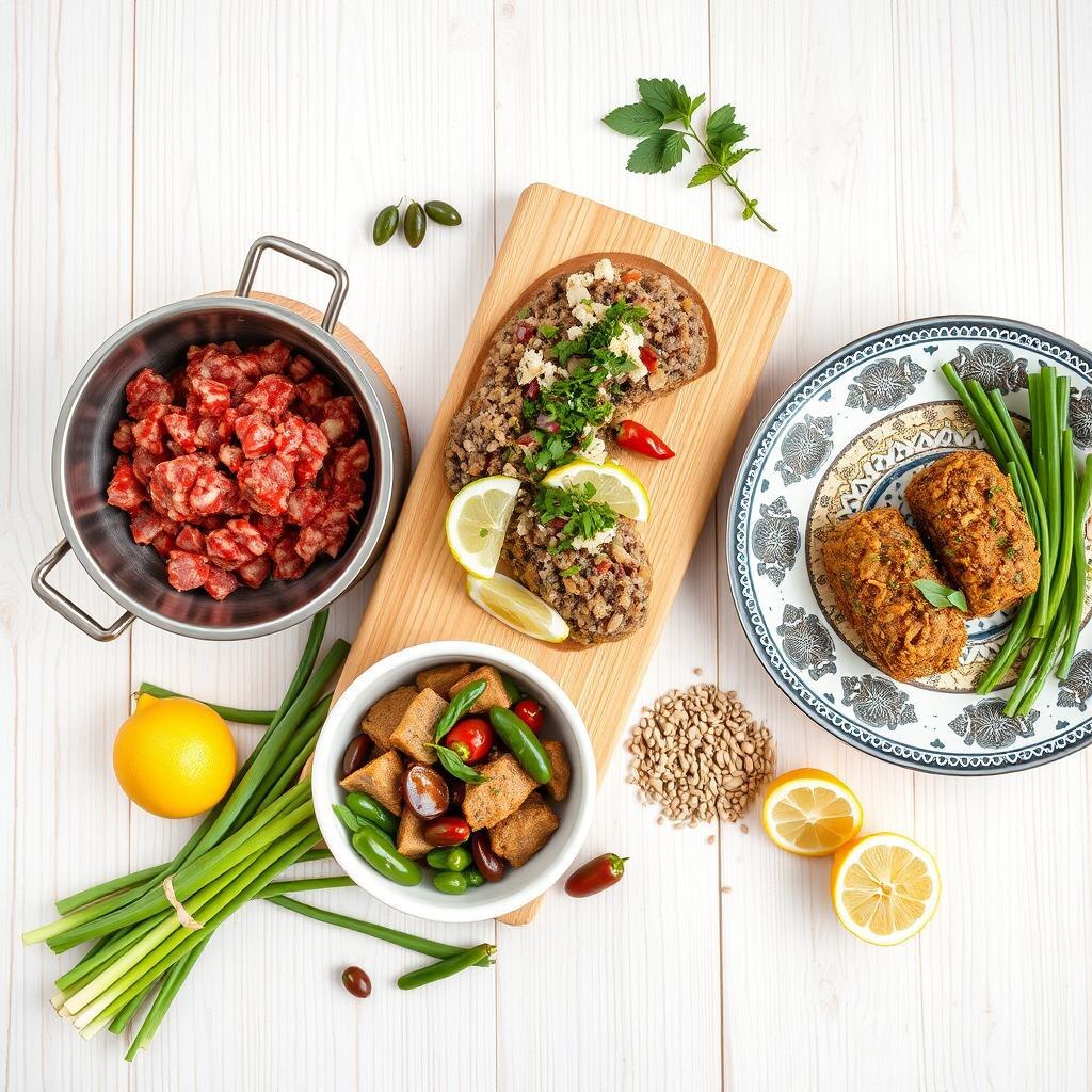 Тартар, Меттброт и Киббе Найе 