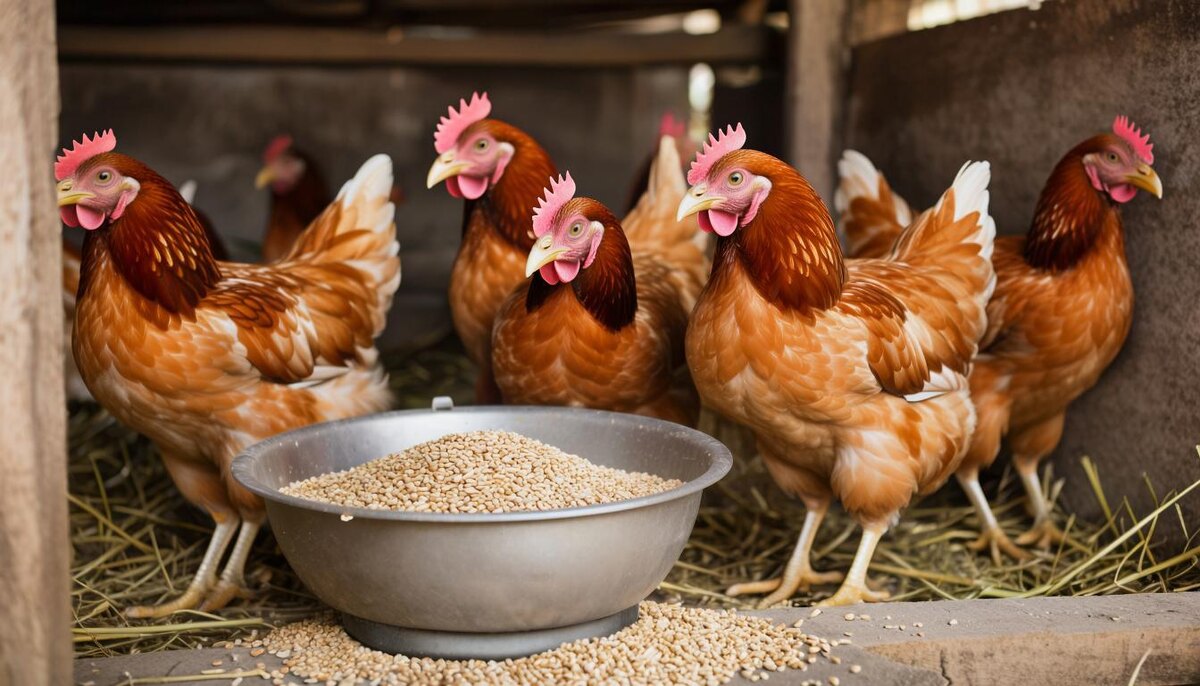 Куры не едят, аппетит пропал после химической обработки