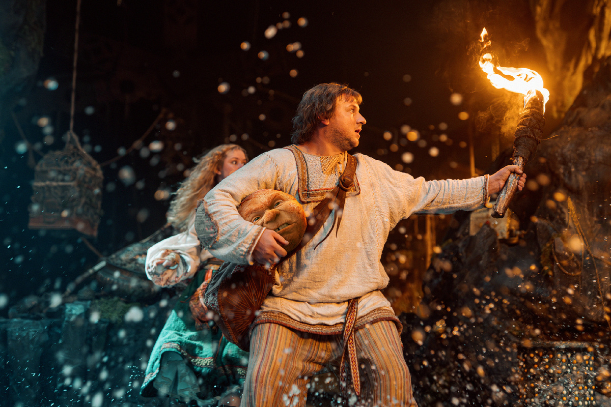 Дмитрий Журавлев в фильме «Последний богатырь. Колобок». Фото: телеканал «Россия»