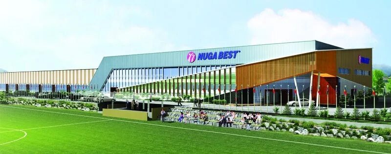 Завод Нуга Бест в Южной Корее 