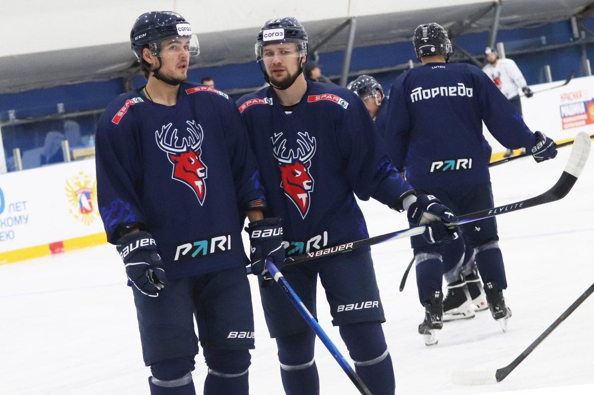    Богдан Конюшков и Сергей Гончарук не пропустили ни одного из 28 матчей «Торпедо» в этом сезоне