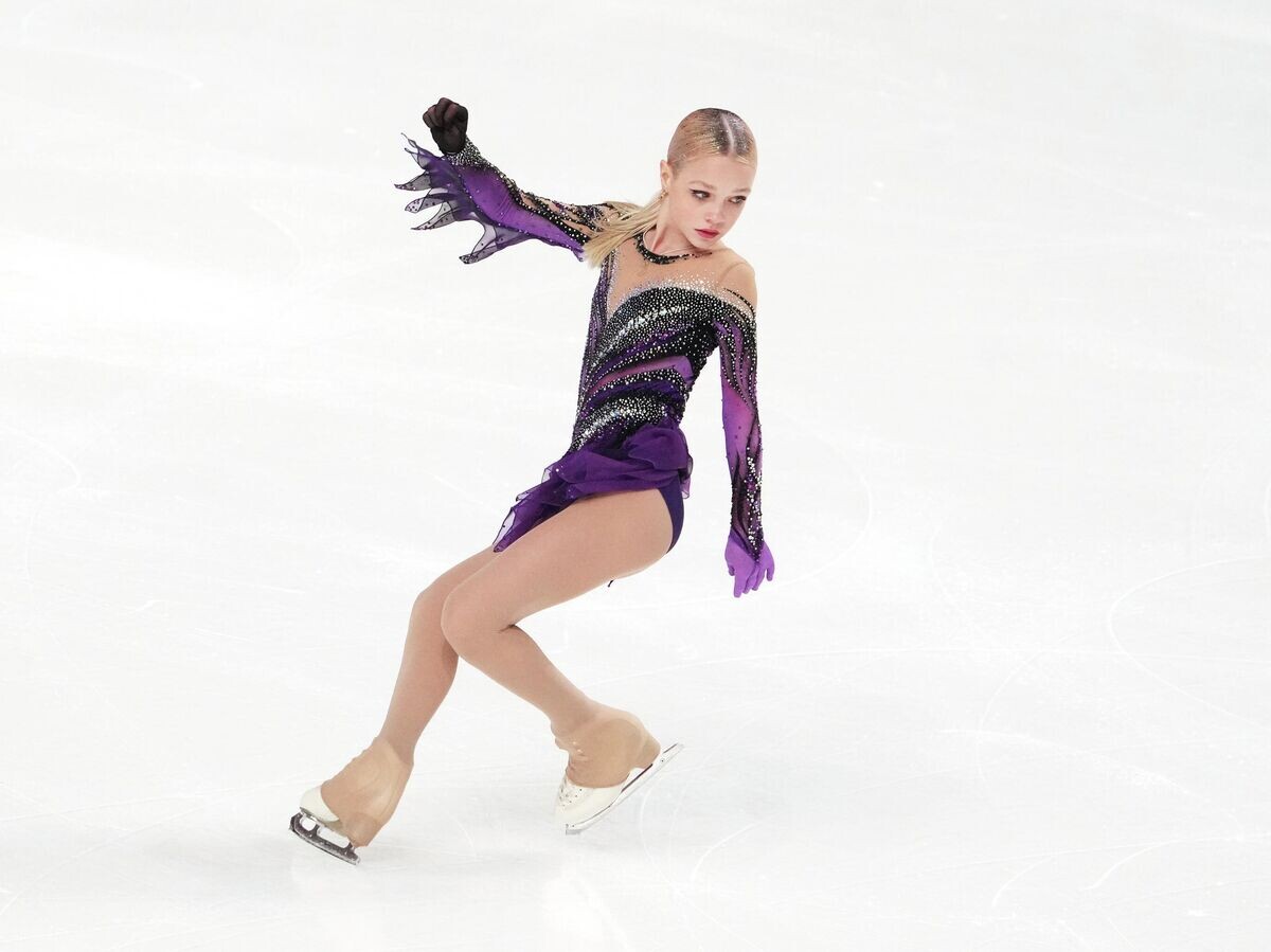    Фигуристка Елена Костылева© РИА Новости / Александр Вильф