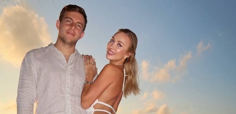    Таллон Грикспор и Анастасия Потапова. соцсети