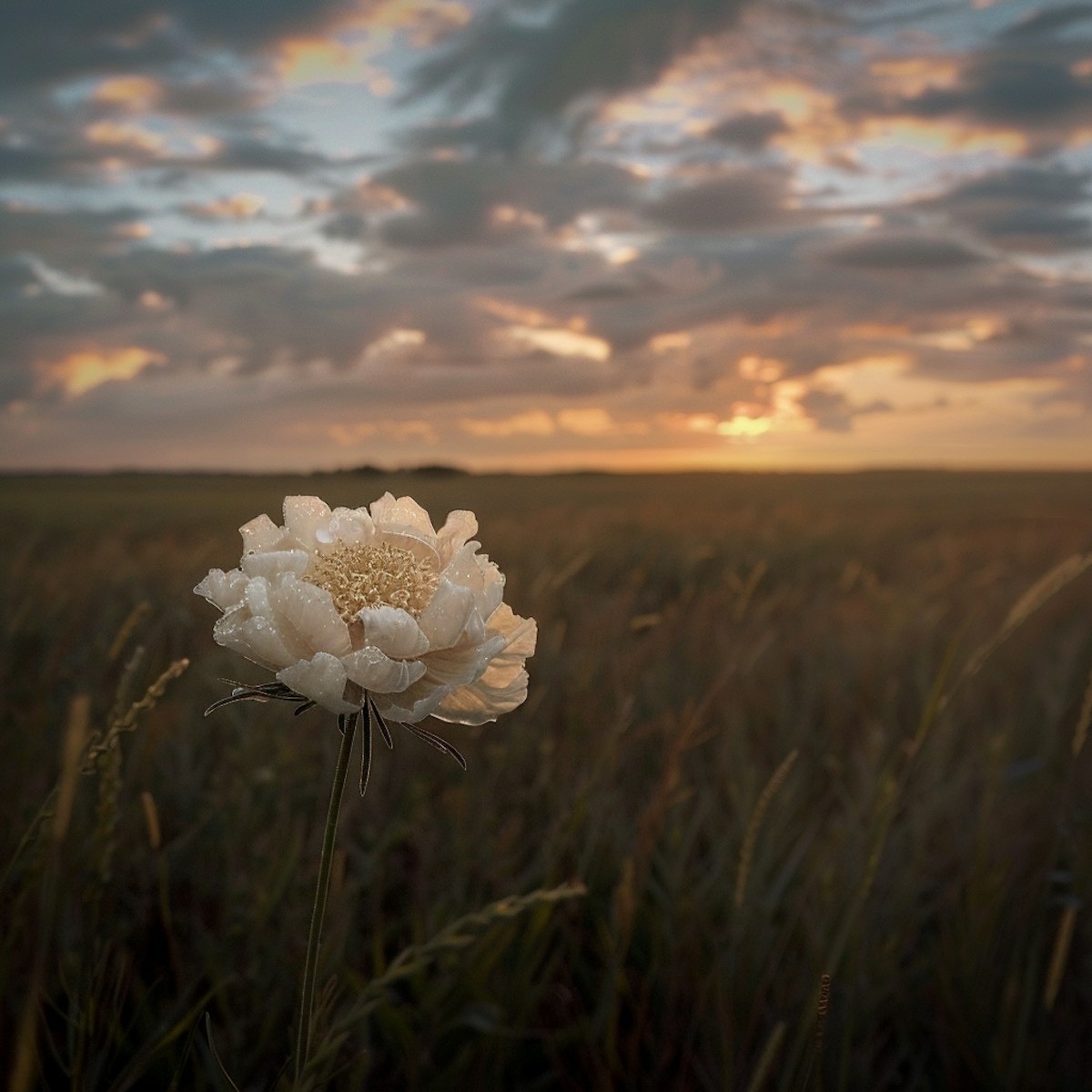 Цветок. Поле. Спокойствие. Стресс. Как избавиться от стресса