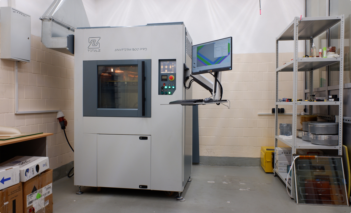 3D‑принтер Total Z Anyform 500 на площадке филиала «Корпорации “Иркут”» в Ульяновске