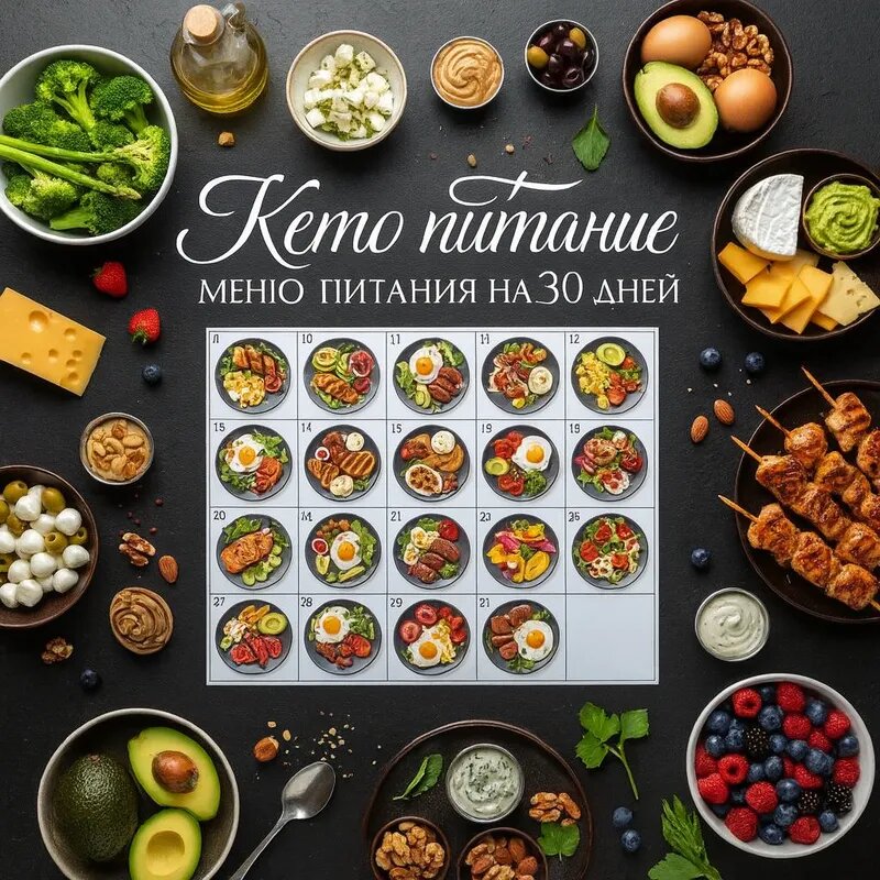 Кето питание: Меню на 30 дней  на канале Готовим за 20 минут. Быстро и вкусно.