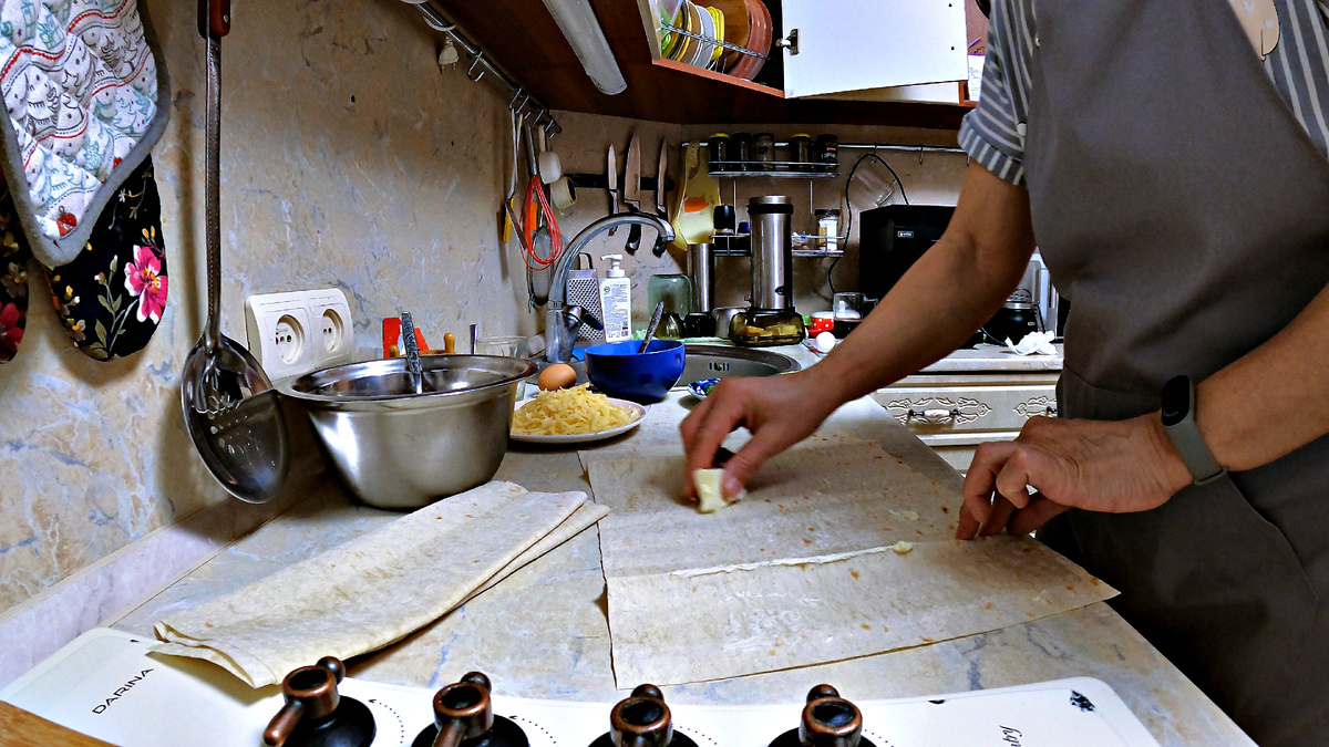 Смаазываем маслом