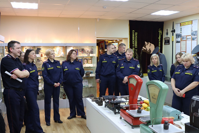 Сотрудники УФСИН посетили Музей тверской полиции