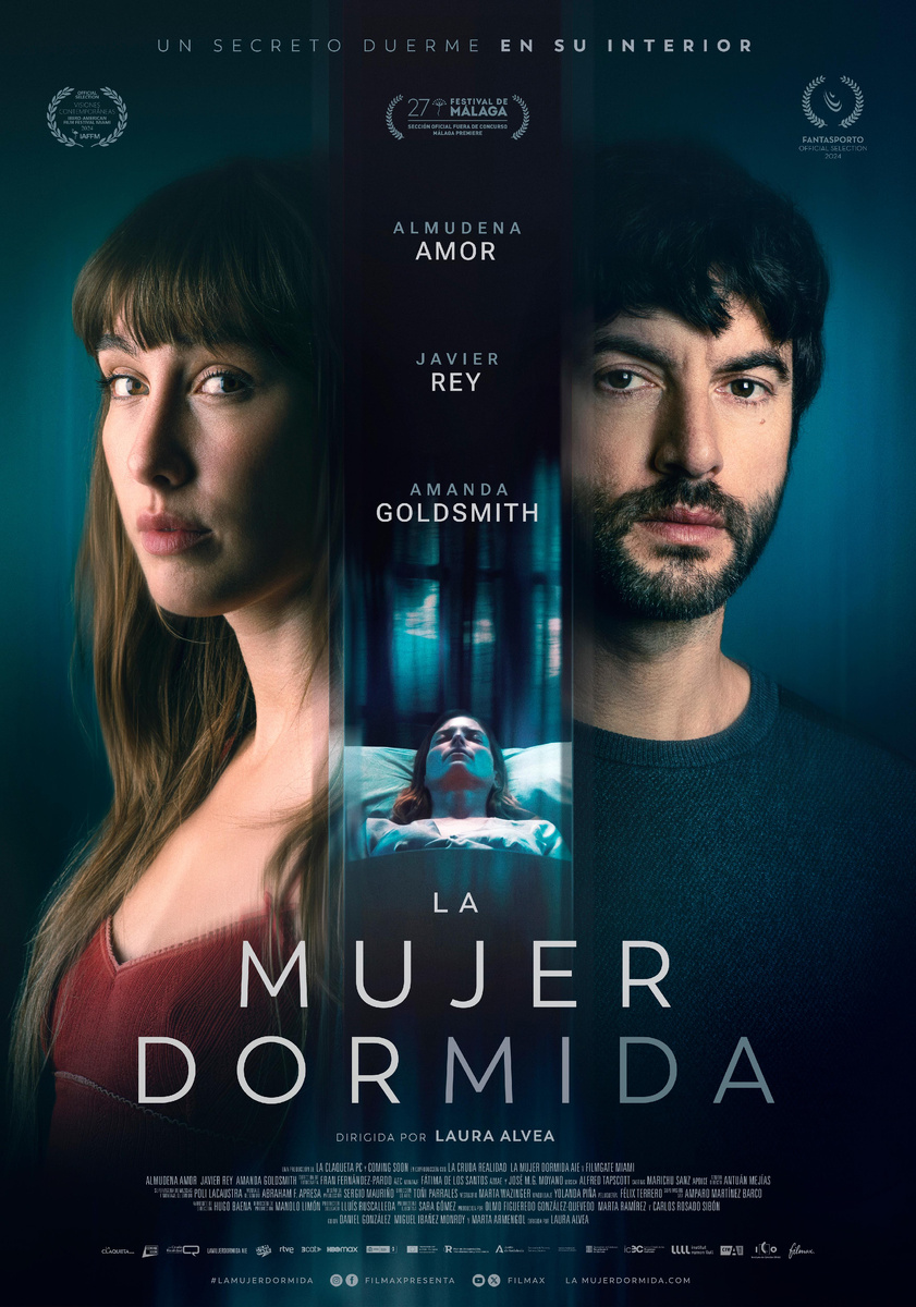 постер фильма “Спящая” (2024, La mujer dormida), режиссер Лаура Альвеа  | источник фото imdb