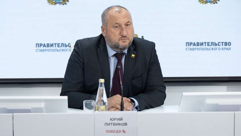    Министр здравоохранения Ставропольского края Юрий Литвинов Фото: Валерия Алтухова / / ИА «Победа26»