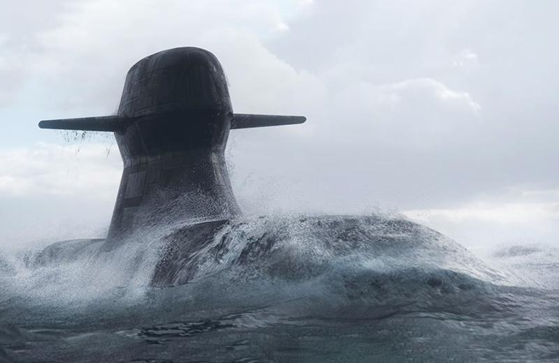 Шведская субмарина 5-го поколения Saab A26 – Лежит на дне и управляет дронами