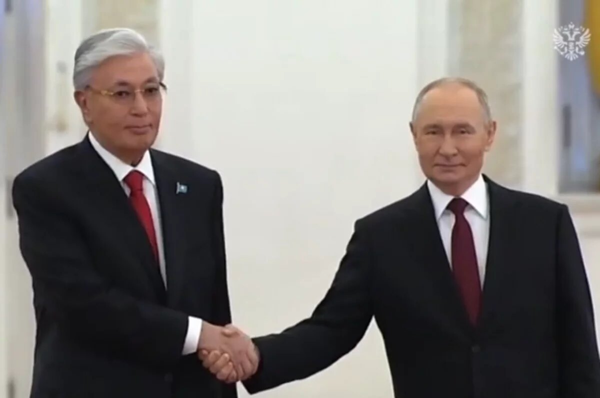    Токаев направил Путину благодарственное письмо после визита в РФ