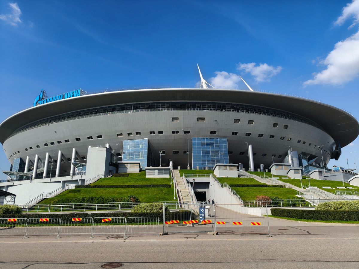 Стадион Газпром Арена. 9 сентября 2025 года.