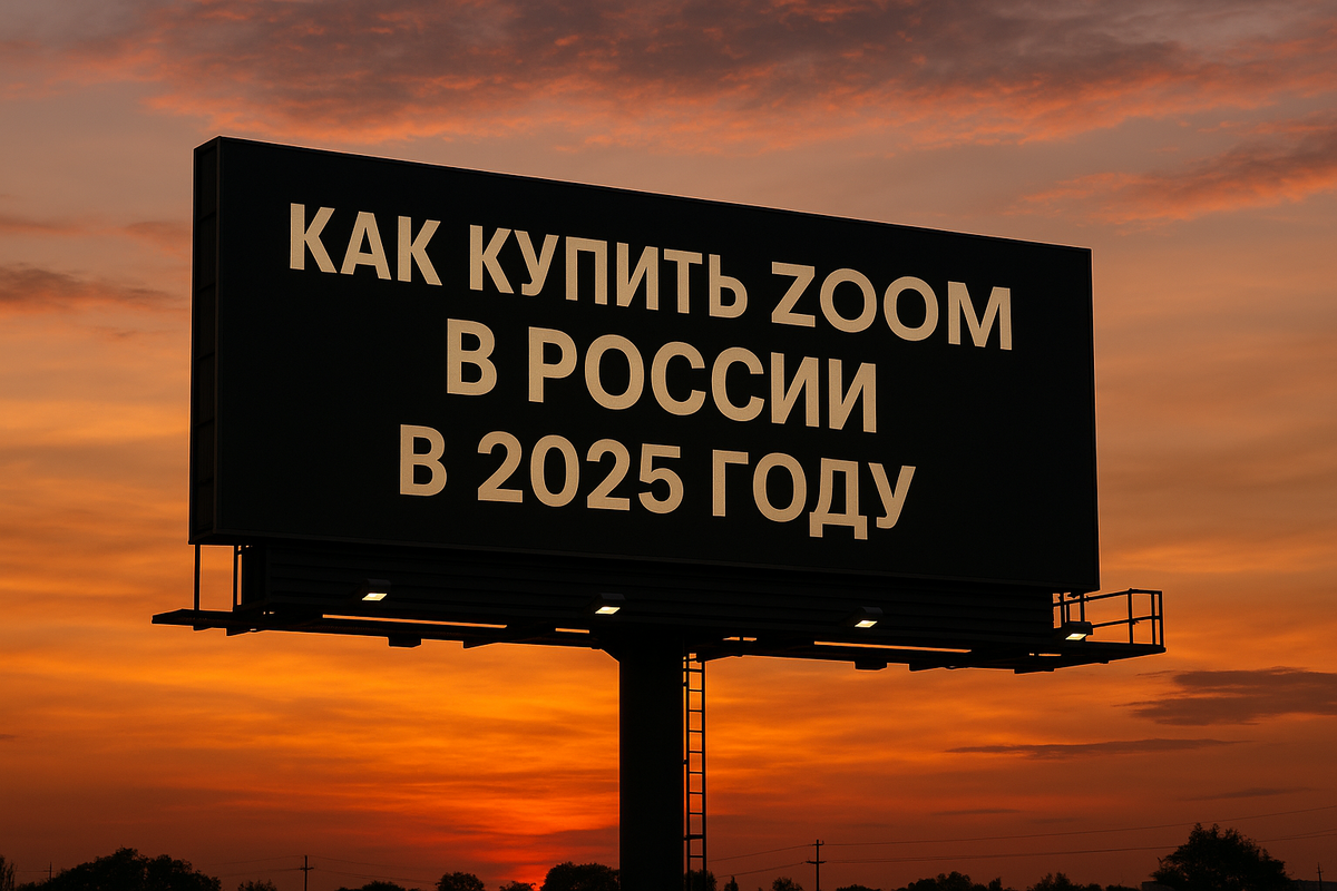 Как купить Zoom в России в 2025 году